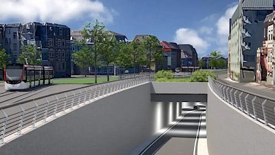 A860 – Stadttunnel Freiburg